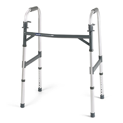 simple folding aluminum walker