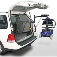 Vehicle mobility equipment lifters