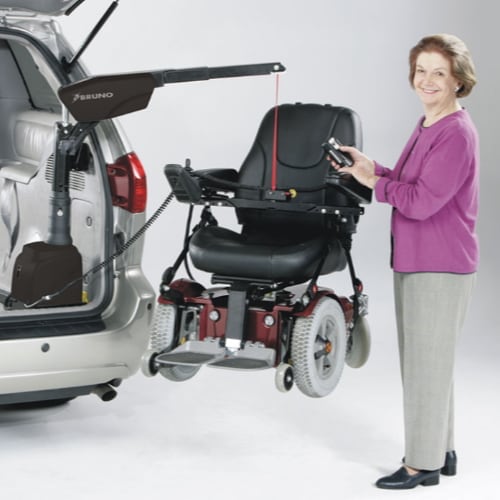Vehicle Lifts for wheelchairs and scooters