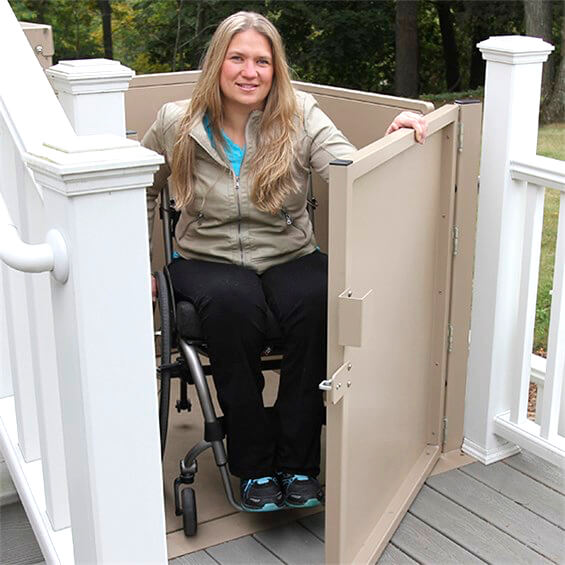 porch wheelchair lift