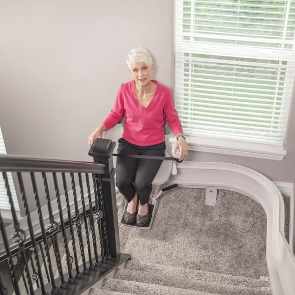 curved cre stair lift from bruno