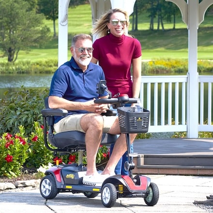 Portable Mobility Scooter IN Park