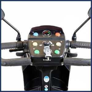 Amylior Gs 200 Compact Scooter controls